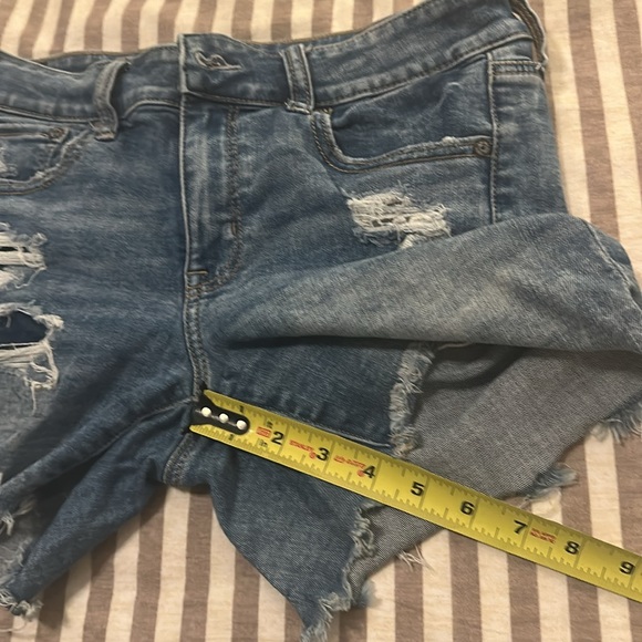 AE Next Level Ripped Denim Midi Short - Picture 3 of 3